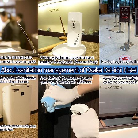 Osaka Dai-Ichi Hotel Dış mekan fotoğraf